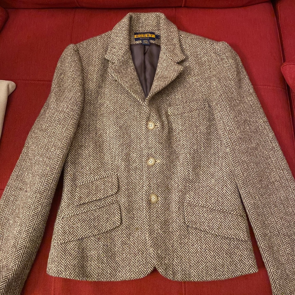 Ralph Lauren
Cotton-Blend Blazer